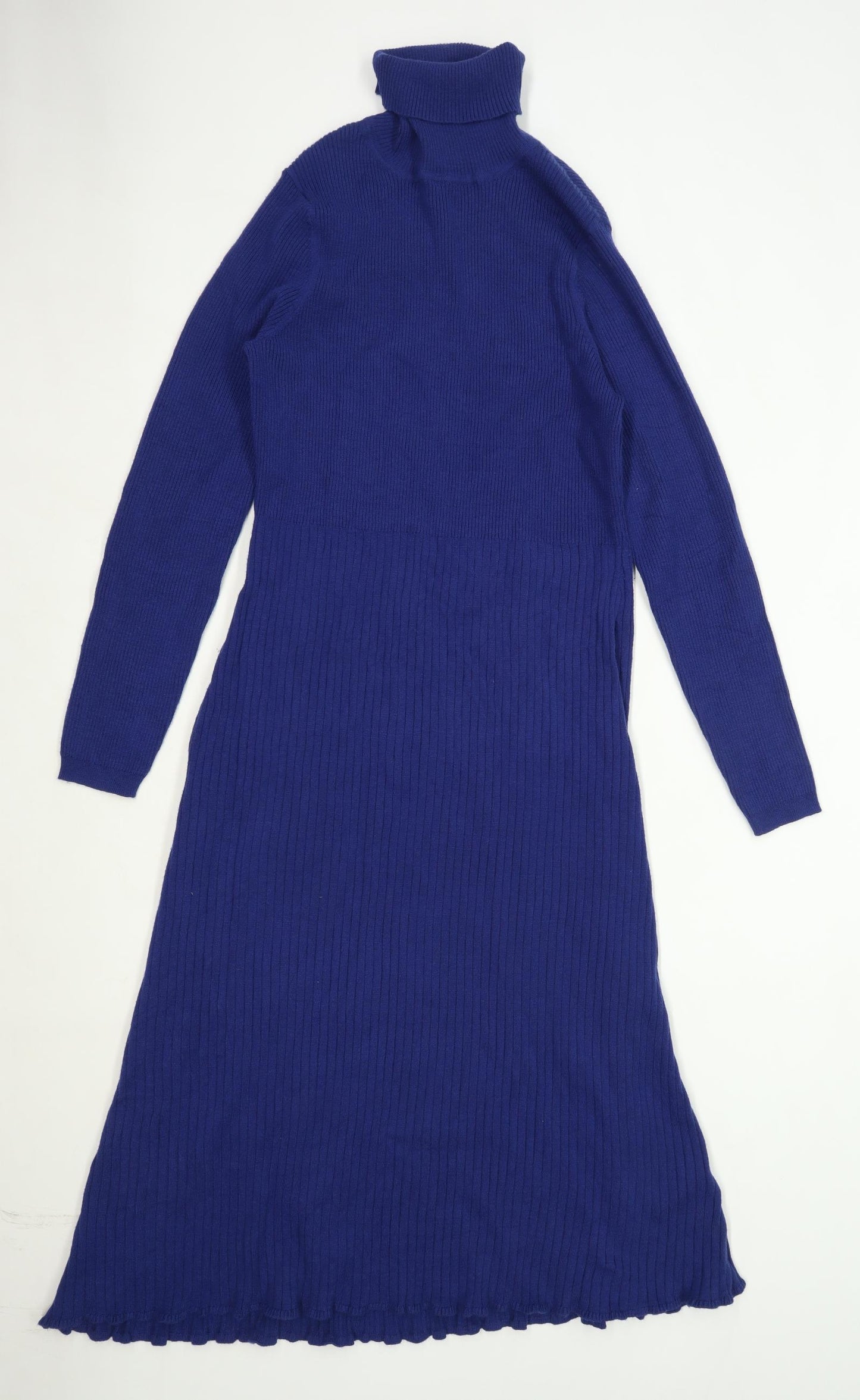 Marks & Spencer Womens Size L Blue Maxi Dress (Regular)