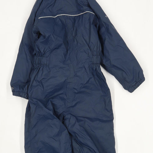 Trespass Boys Blue All In One Coat Age 3-4 Years