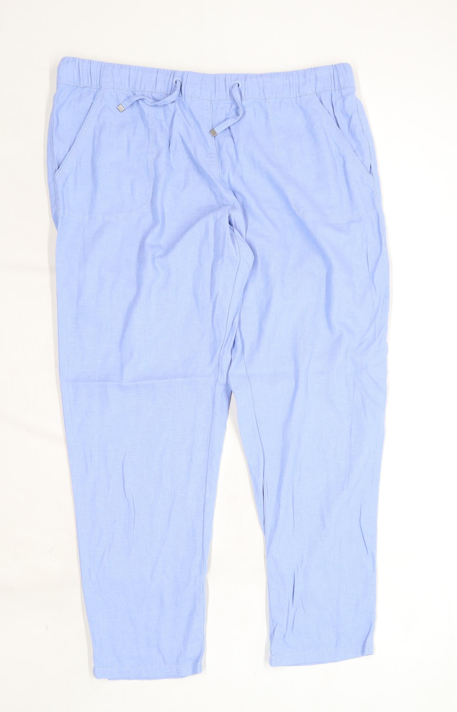 Debenhams white hot sale linen trousers