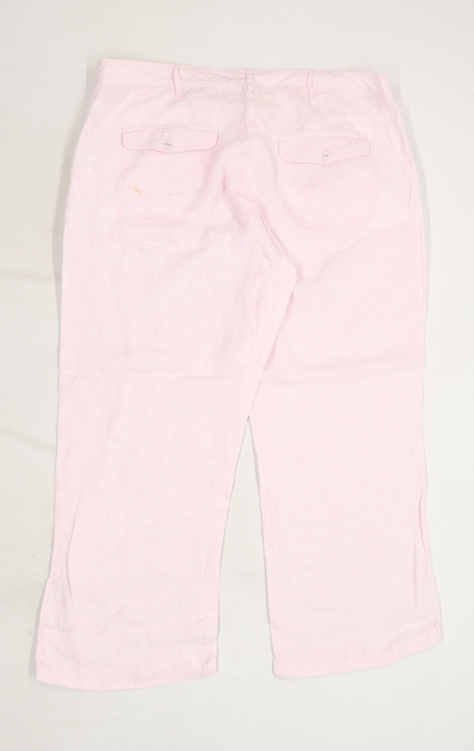 Cotton Traders Womens Pink Elastic Waist Stretch Jeggings Trousers 22UK  W42” L31 | eBay