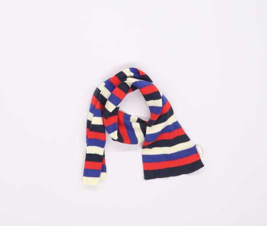George Boys Multicoloured Striped Knit Scarf  One Size