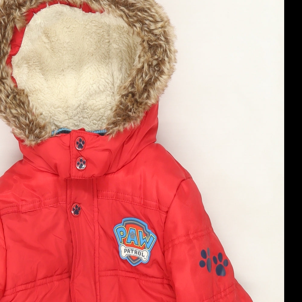 Red paw 2025 patrol coat