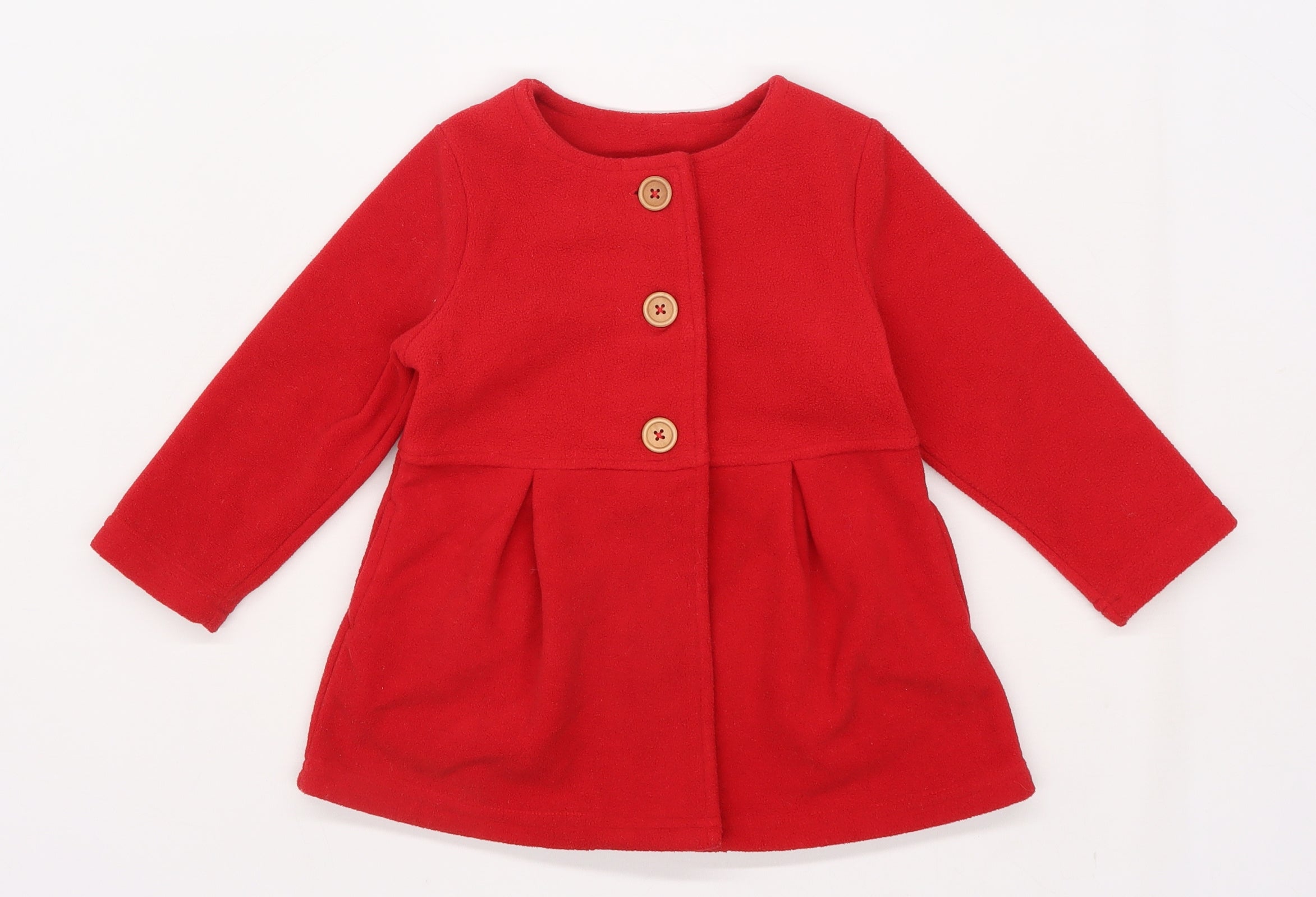 Matalan girls red on sale coat