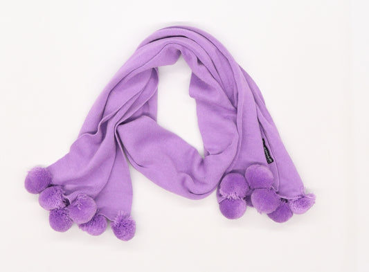 Alain Manoukian Girls Purple  Knit Scarf Scarves & Wraps One Size