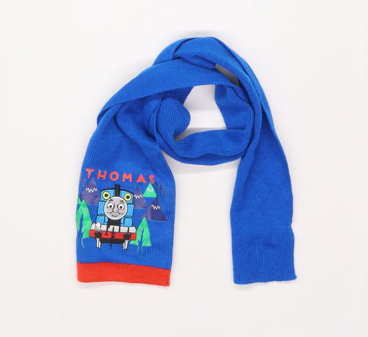 George Boys Blue  Knit Scarf  One Size  - Thomas