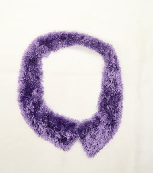 Preworn Girls Purple  Knit Scarf Scarves & Wraps One Size  - Furry