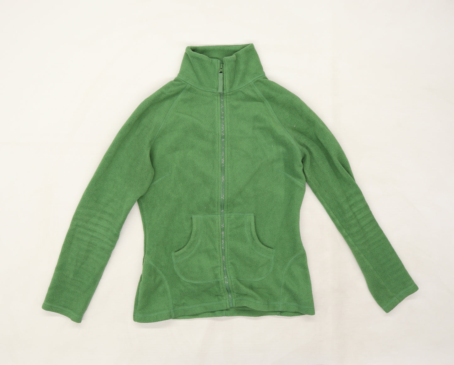 PreWorn Womens Green  Fleece Jacket  Size 12