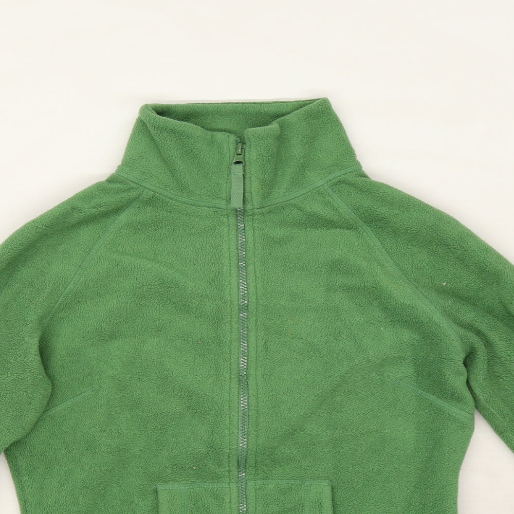PreWorn Womens Green  Fleece Jacket  Size 12