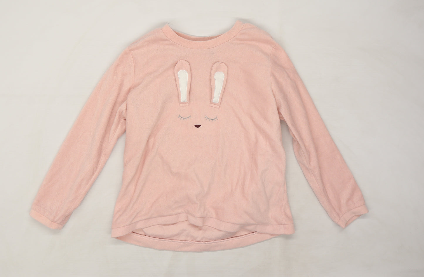 Love To Lounge Womens Pink  Fleece Pullover Jumper Size M  - sleepwear