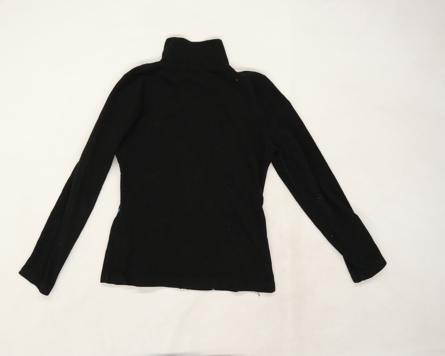 Denim co Womens Black  Fleece Jacket  Size S