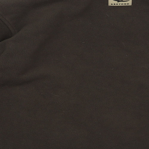 &beyond Boys Brown  Fleece Full Zip Sweatshirt Size 11-12 Years  - Phinda game reserve