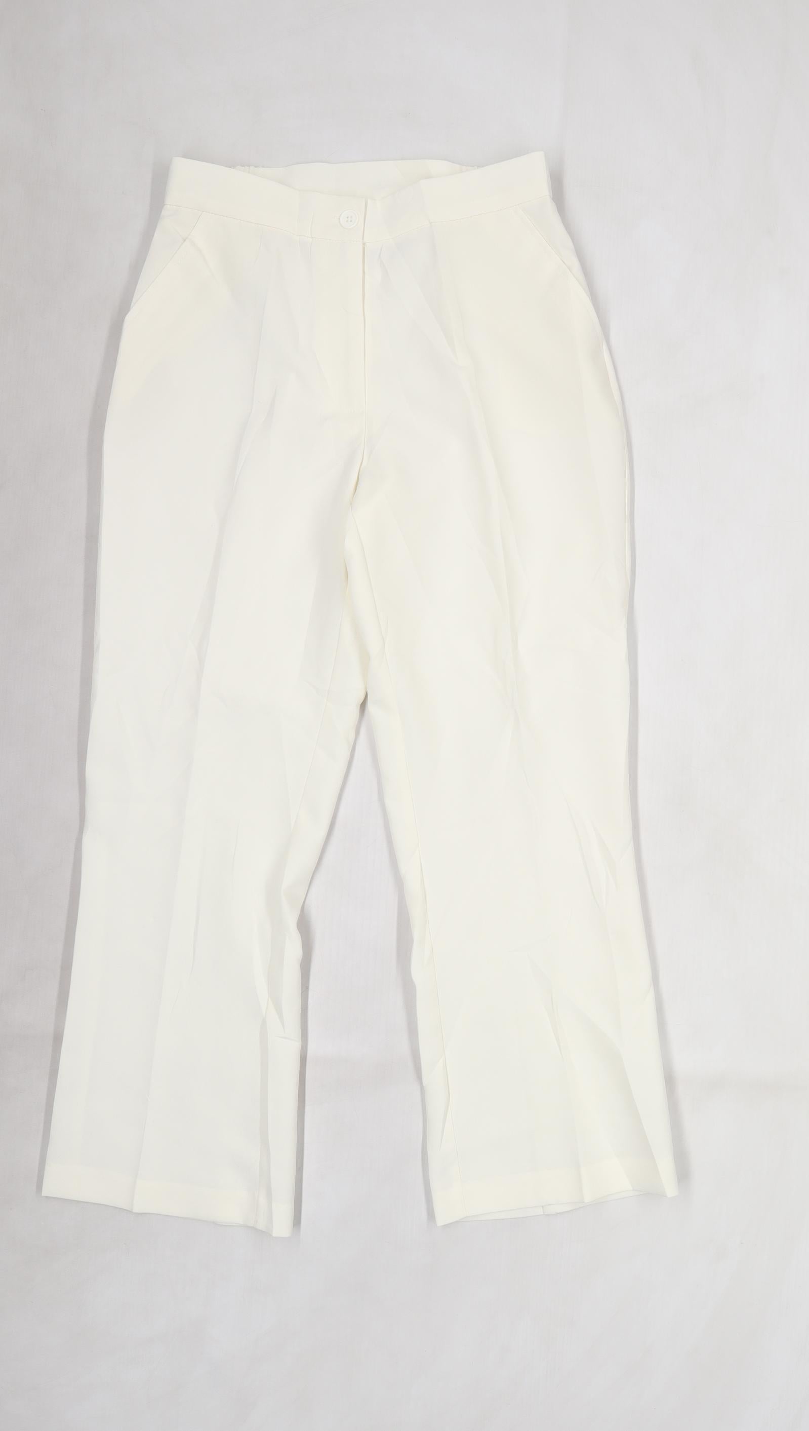 Cotton Stretch Trousers - Trousers - Damart.co.uk