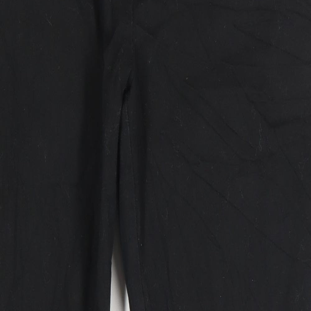Wallis Womens Black   Trousers  Size 14 L26 in