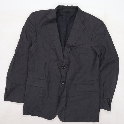 Strellson Mens Grey Striped  Jacket Suit Jacket