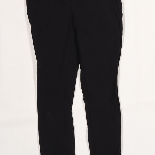 New Look Girls Black  Rayon Dress Pants Trousers Size 12 Years