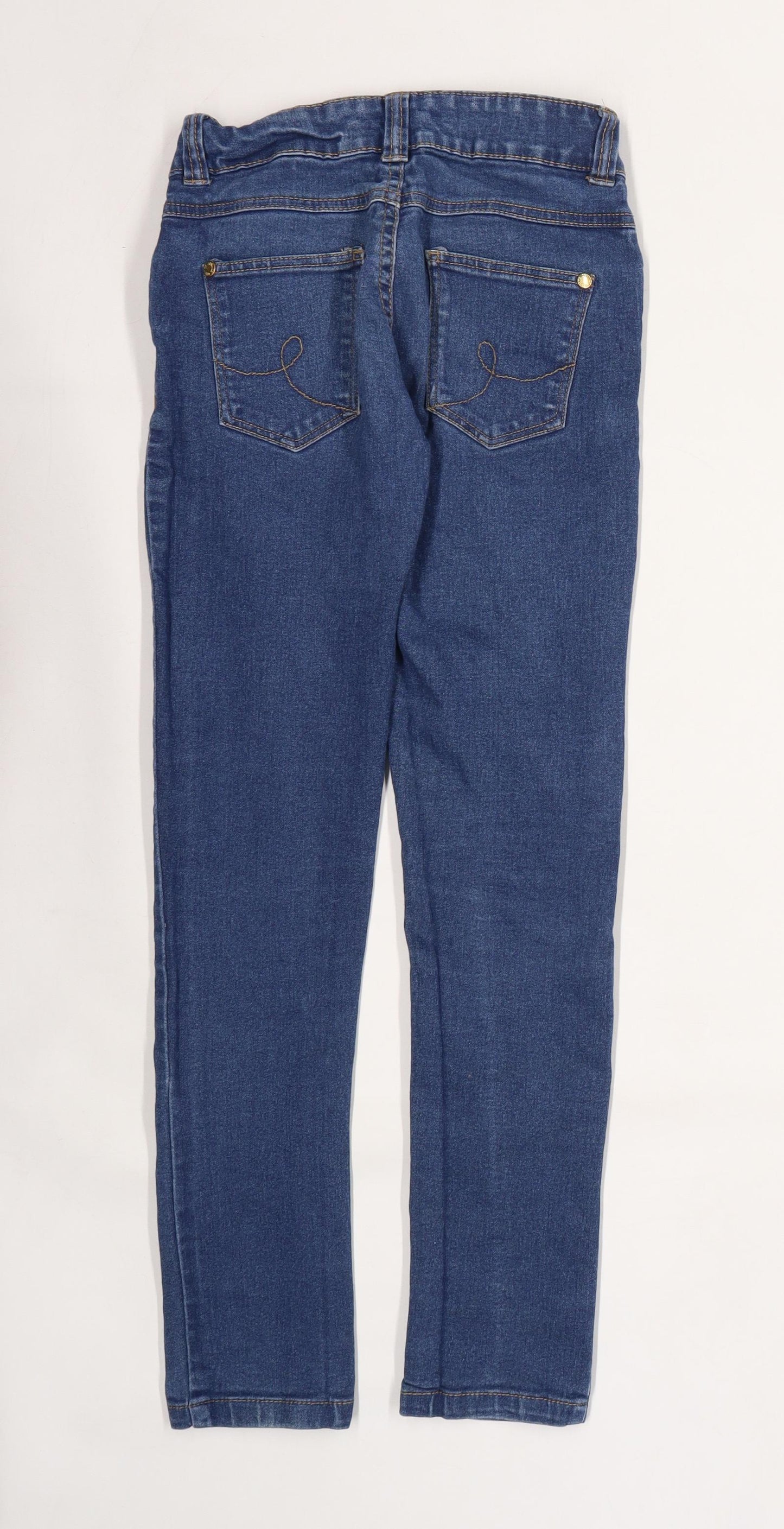 Denim Co. Girls Blue  Denim Skinny Jeans Size 10-11 Years