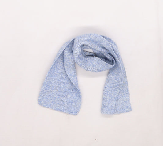Preworn Unisex Blue  Knit Scarf  One Size