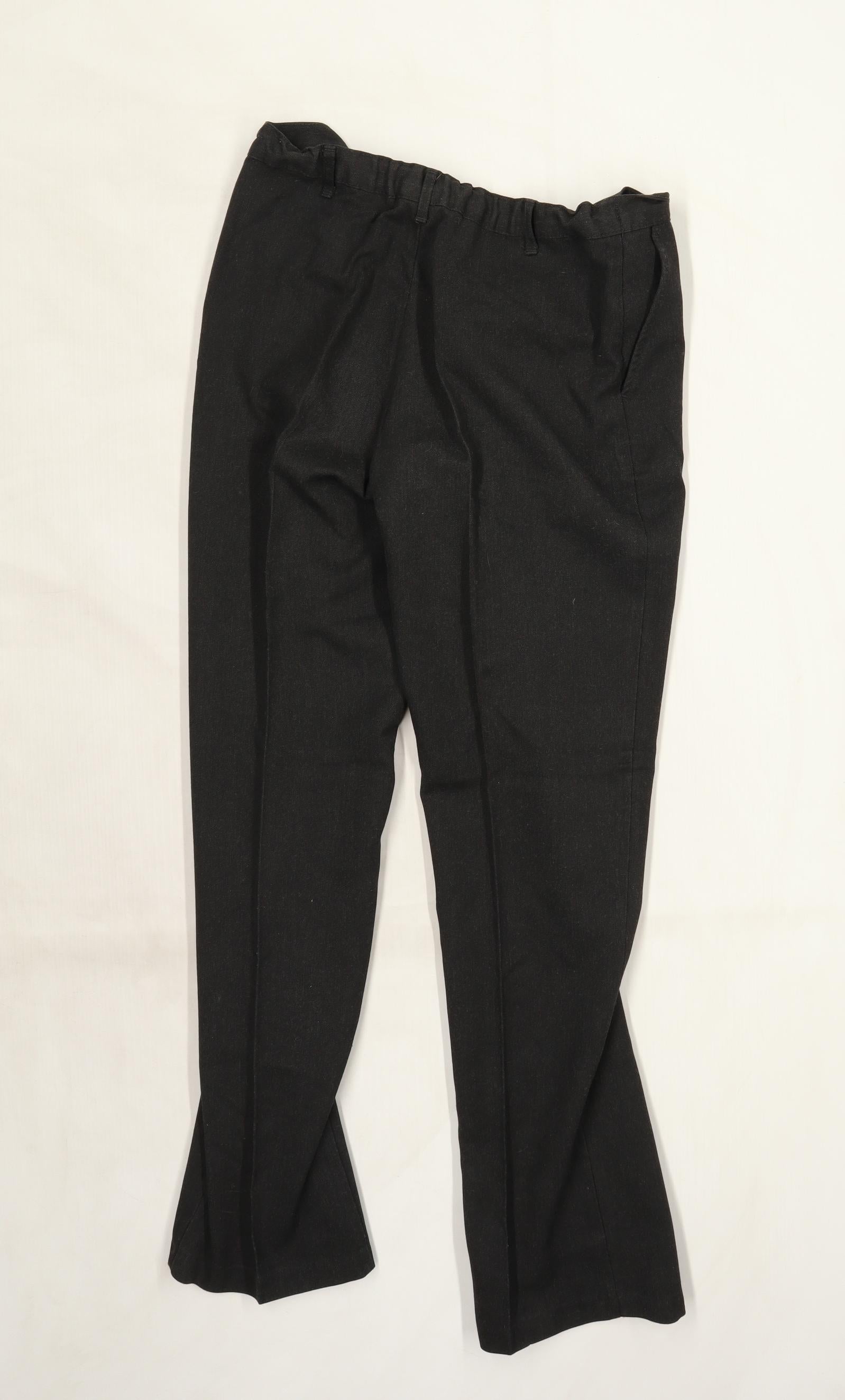 CHEAP MONDAY Womens Straight Casual Trousers W33 L34 Blue Cotton | Vintage  & Second-Hand Clothing Online | Thrift Shop