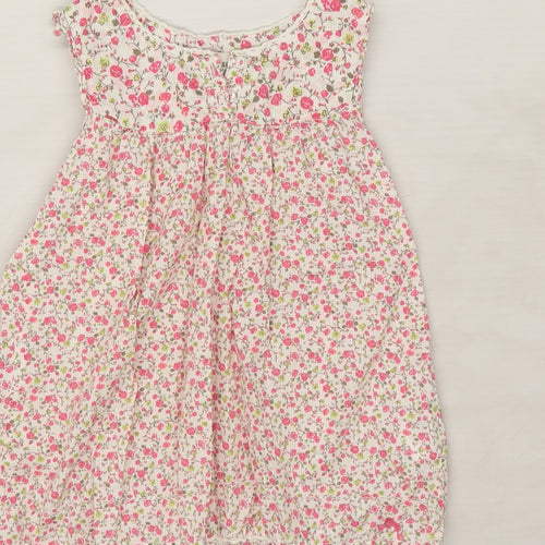 H&M Girls White Floral  A-Line  Size 5 Years