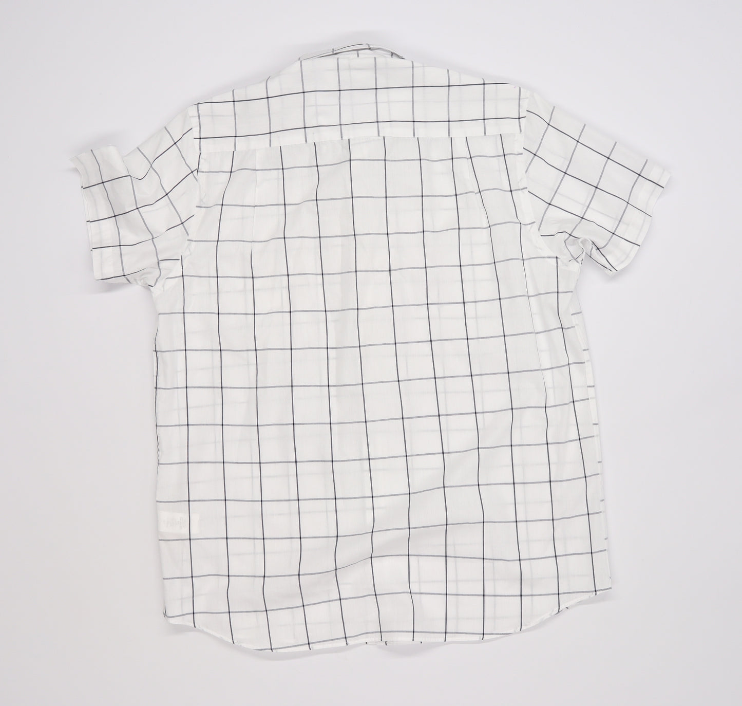 Cedar Wood State Mens White Check   Button-Up Size L