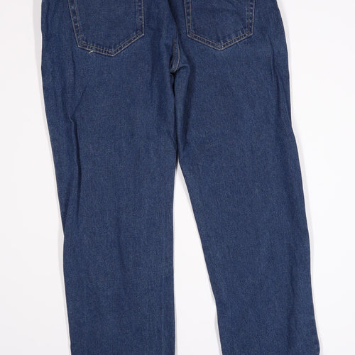 George Mens Blue  Denim Straight Jeans Size 36 L30 in