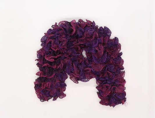 Preworn Girls Purple  Knit Scarf Scarves & Wraps One Size