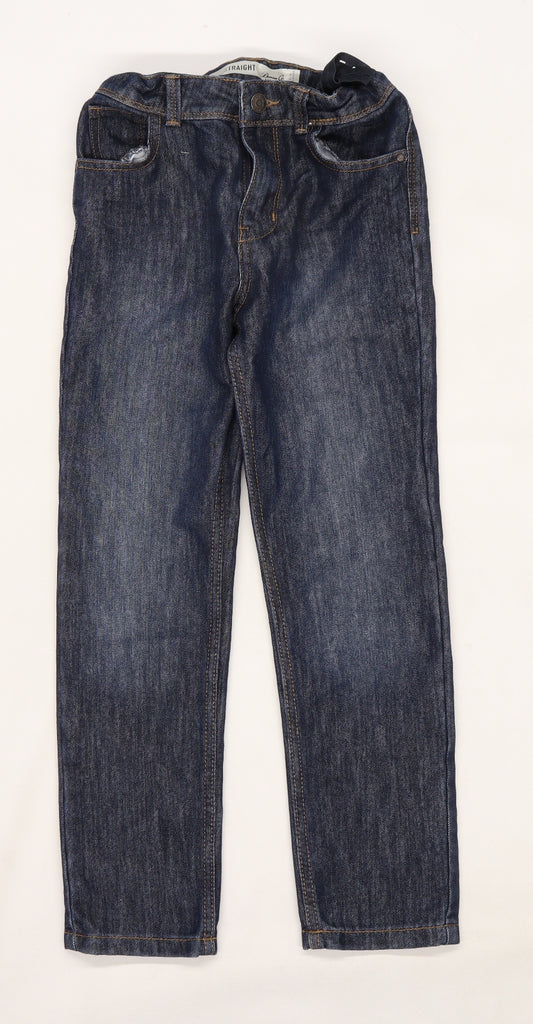 Denim & Co. Boys Blue  Denim Straight Jeans Size 9 Years