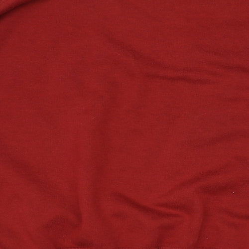 PreWorn Mens Red   Pullover Sweatshirt Size L