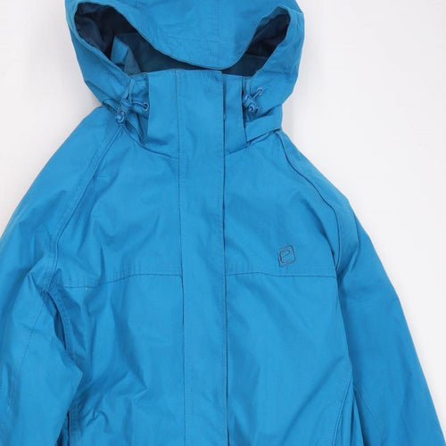 Mountain Warehouse Womens Blue   Rain Coat Coat Size 18