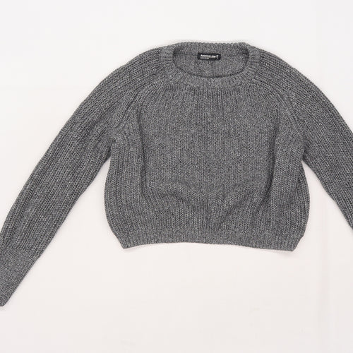 American Apparel Womens Grey   Pullover Jumper Size S