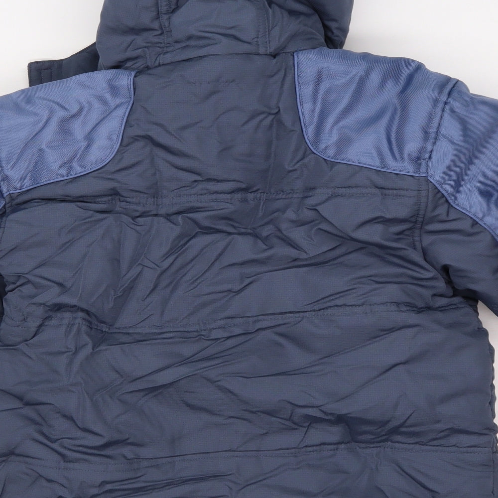 Rebel Boys Blue   Rain Coat Coat Size 7-8 Years