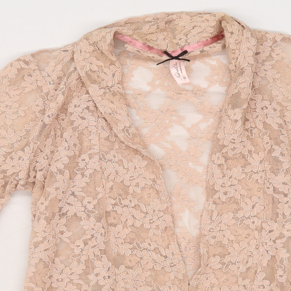 Pink lace outlet coat