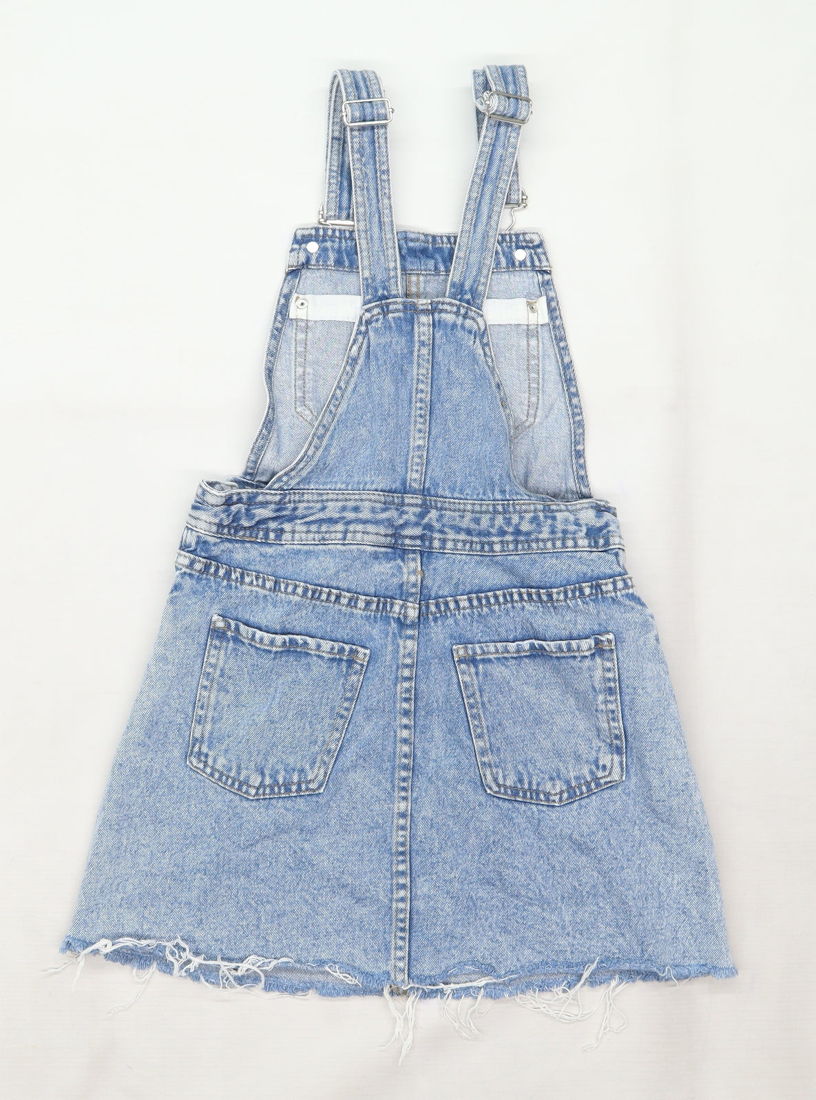 Denim pinafore hotsell dress h&m