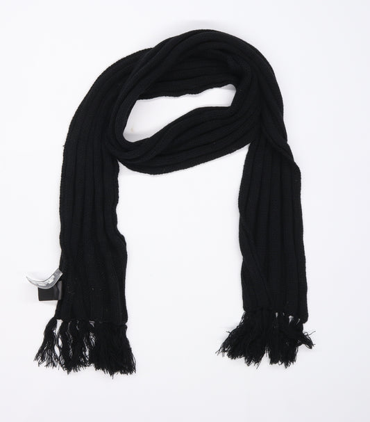 H&M Mens Black  Knit Scarf  One Size