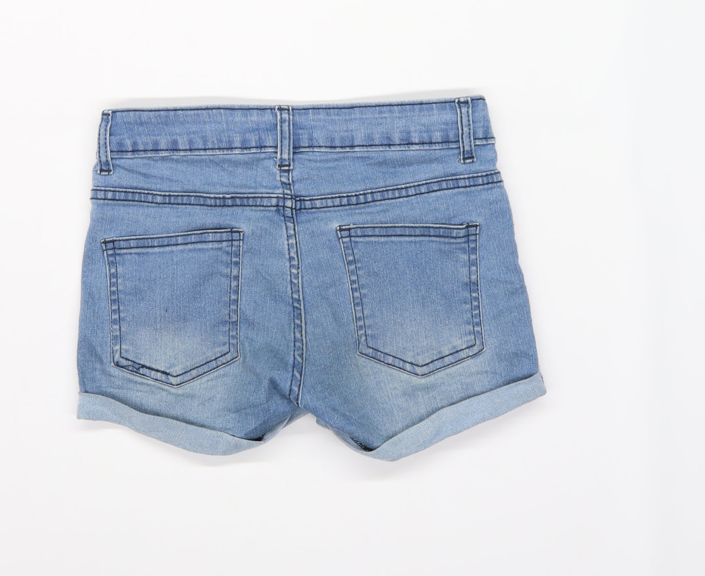 PinkApple Girls Blue  Denim Hot Pants Shorts Size 9-10 Years