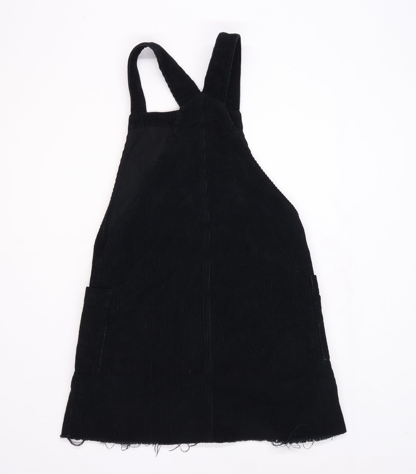 River island black deals dungaree dress