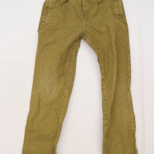 Mini Boden Boys Brown  Corduroy Chino Trousers Size 11 Years