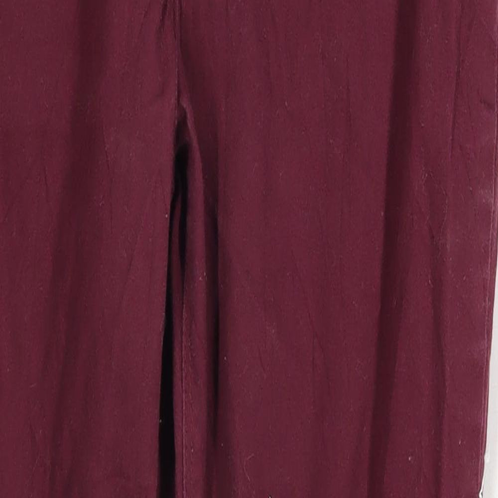 George Womens Purple  Denim Jegging Jeans Size 12 L27 in