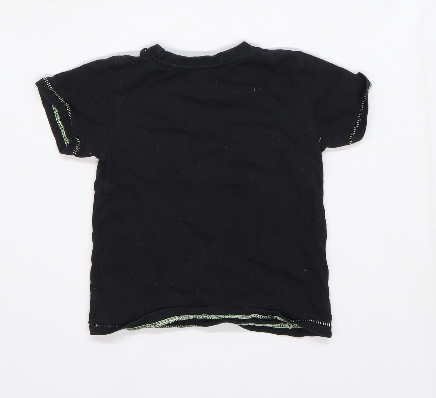 Primark Boys Black   Basic T-Shirt Size 24 Months