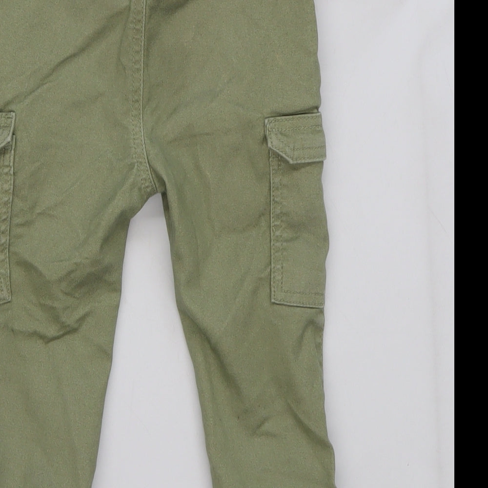 Nutmeg Boys Green  Denim Jogger Jeans Size 12-18 Months