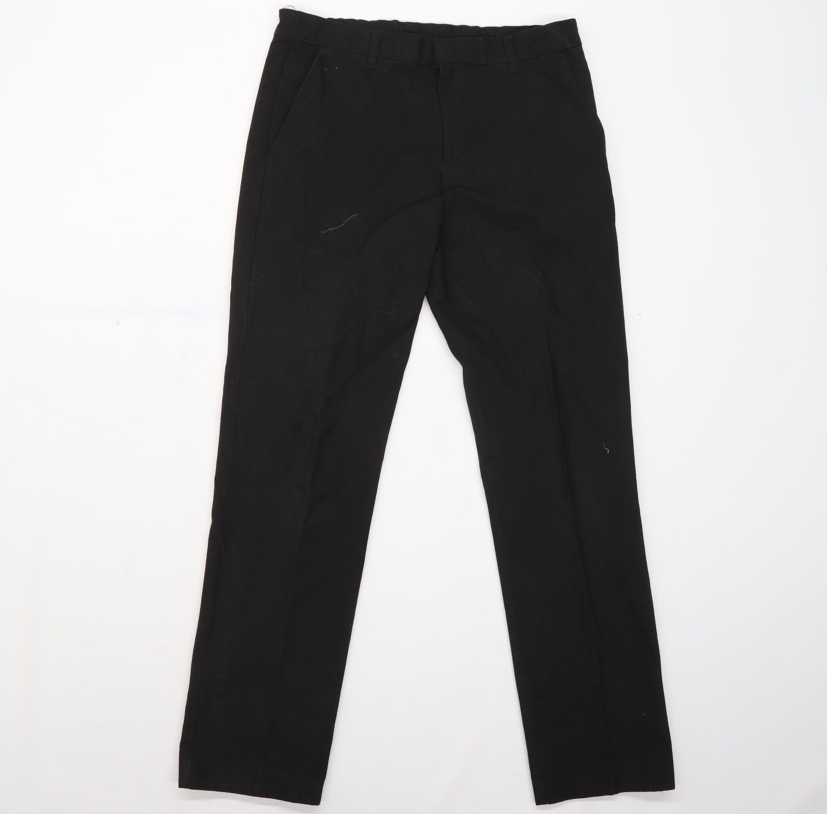 Marks and Spencer Boys Black Dress Pants Trousers Size 12-13 Years ...