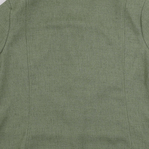 Debenhams Womens Green   Jacket Blazer Size 16