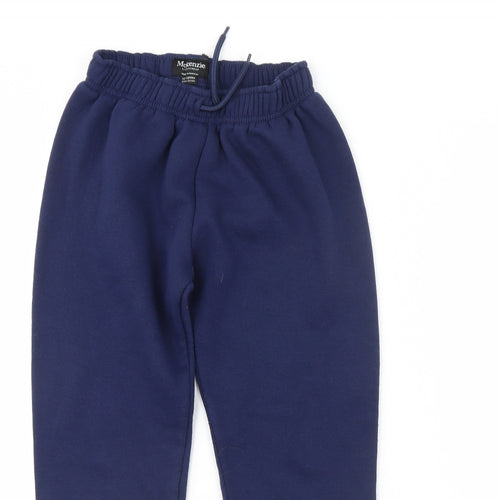 McKenzie Girls Blue  Cotton Jogger Trousers Size 12 Years  Regular