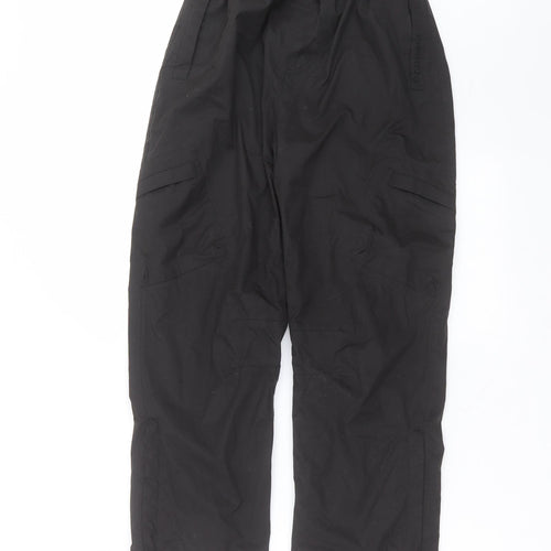 Peter Storm Boys Black  Polyester Jogger Trousers Size 9-10 Years  Regular