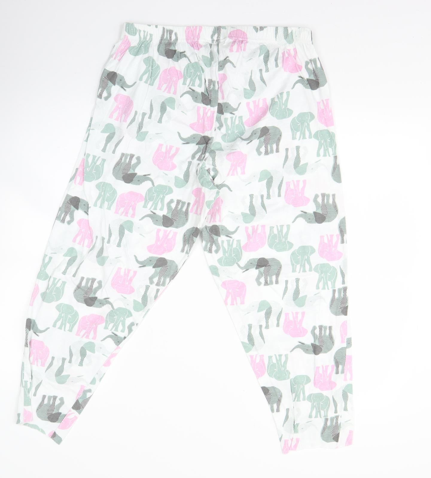 Avon Womens Multicoloured Animal Print Cotton Pyjama Pants Size 10 –  Preworn Ltd