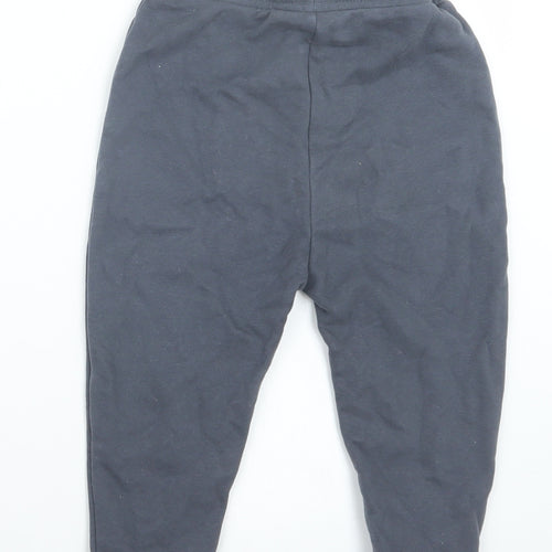 George Boys Grey  Cotton Jogger Trousers Size 3-4 Years  Regular