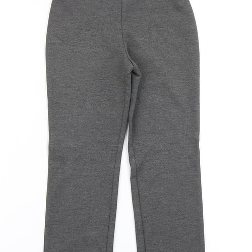 George Girls Grey  Polyester Dress Pants Trousers Size 5-6 Years  Regular