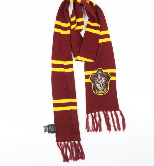 Harry Potter Mens Red  Cotton Scarf  One Size   - Harry potter