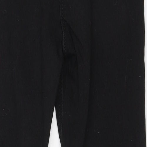 George Girls Black  Cotton Skinny Jeans Size 9-10 Years  Regular