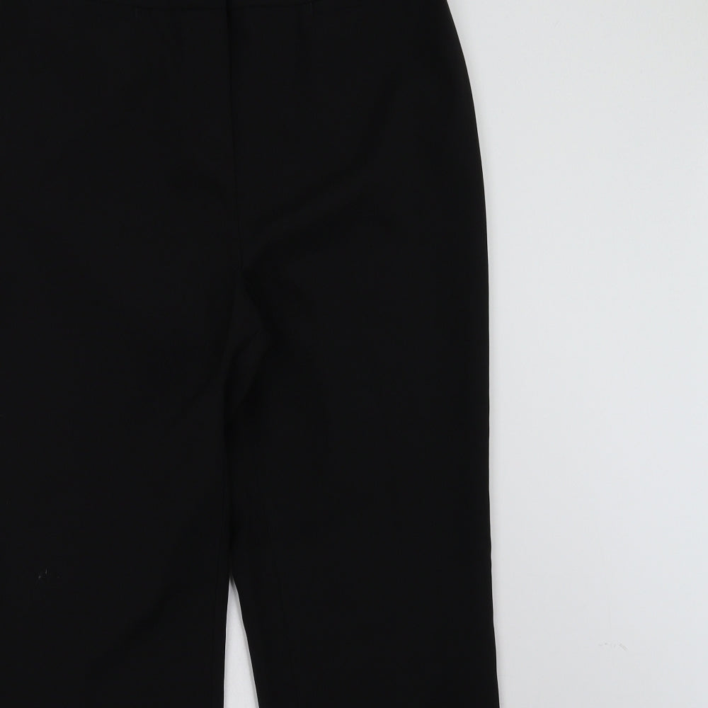 Matalan Papaya Black Velvet Women Trousers  Size 12  The Hospiscare  Charity Shop